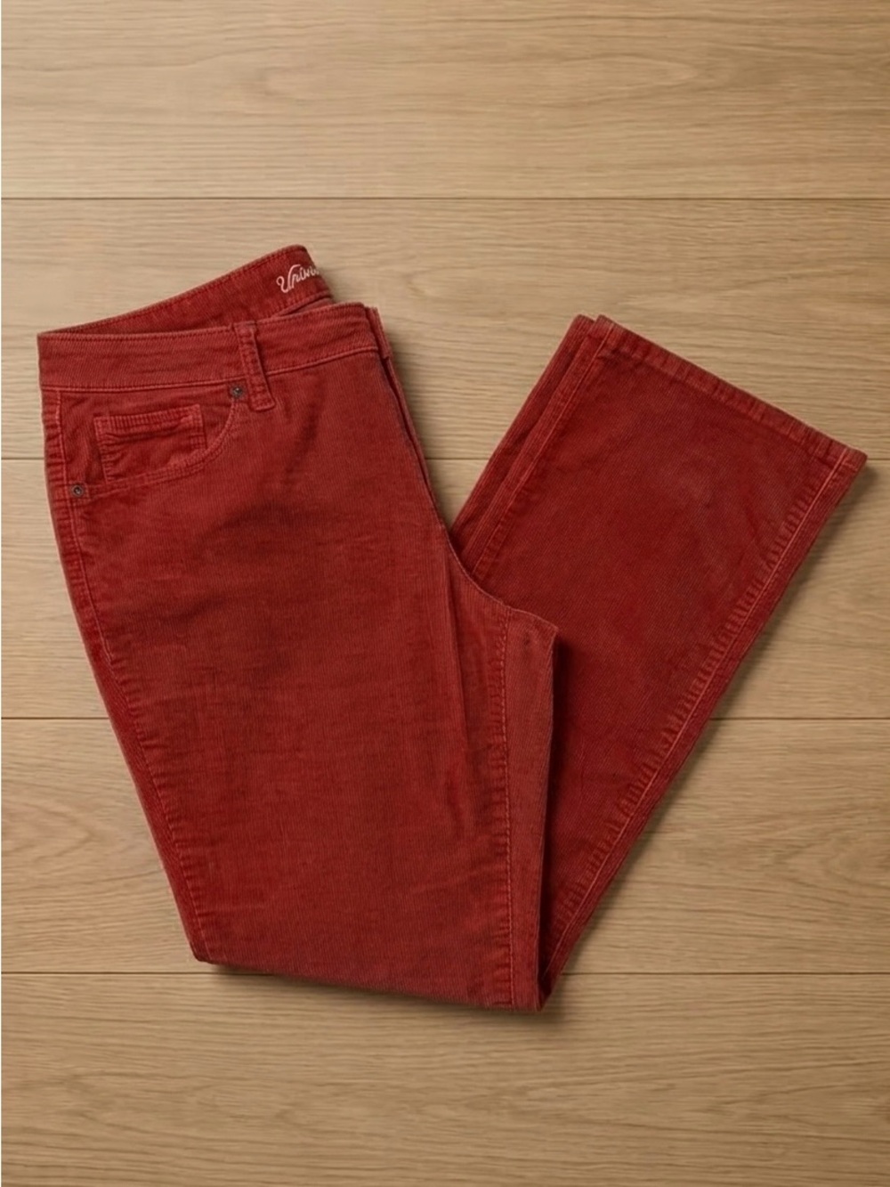 Universal Thread Red Skinny Bootcut Corduroy Pants 16WR